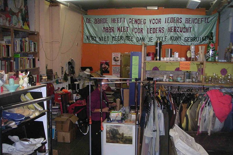 Give away shop in Utrecht