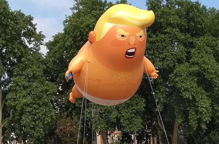 Baby Trump blimp