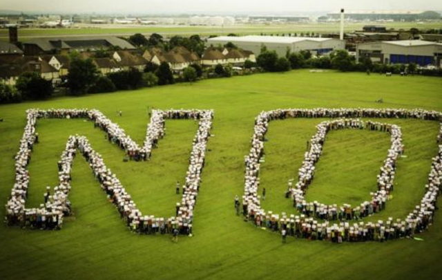 Heathrow protest