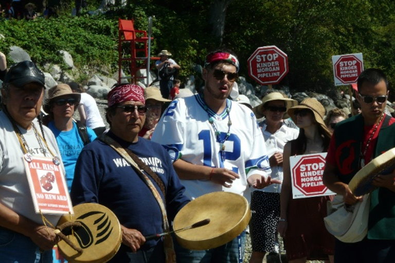 Trans Mountain pipeline protest