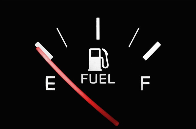 Empty gas guages
