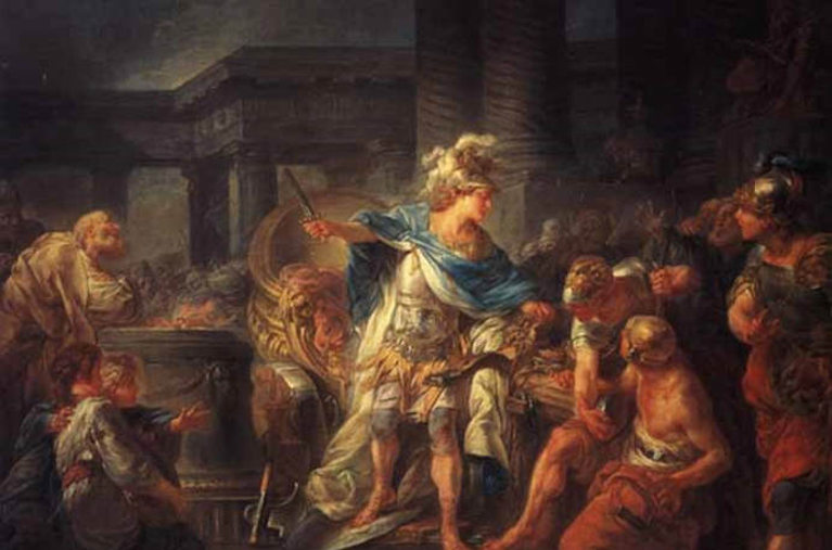 Gordian Knot painting