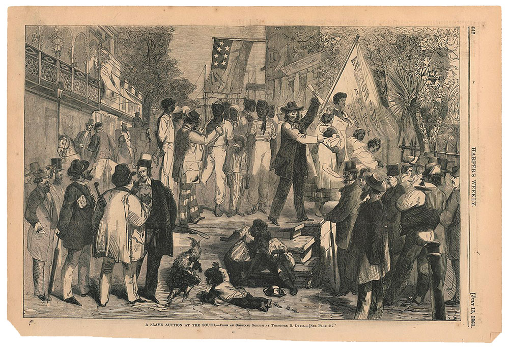 Slave auction