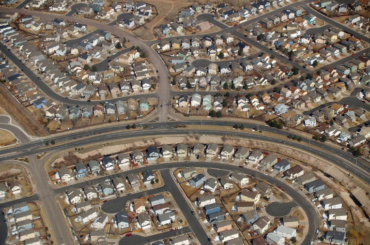 Suburban estate