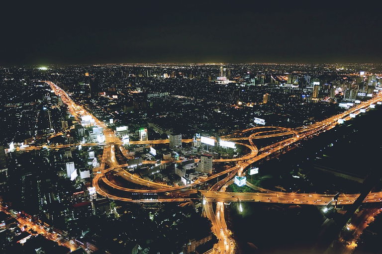 city at night