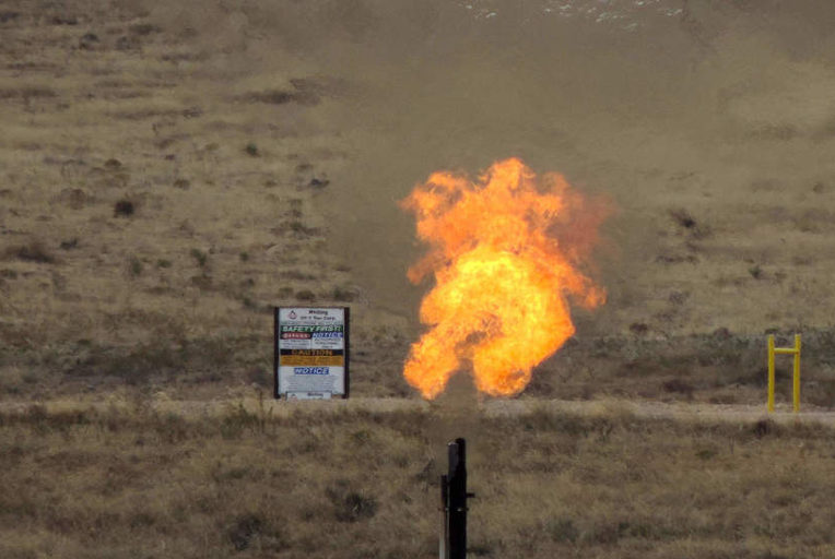 flaring