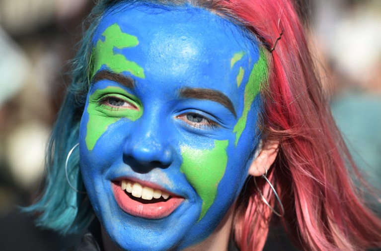 Climate strikers