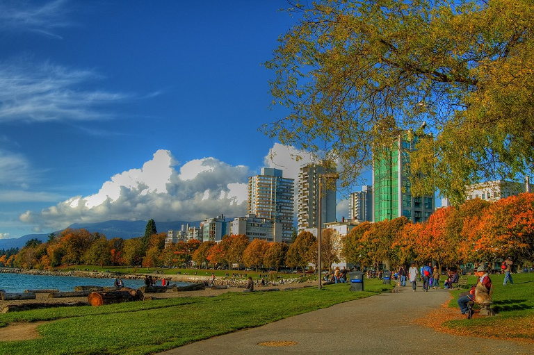 Seawall at Stanley Park