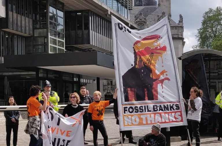 Barclays protest