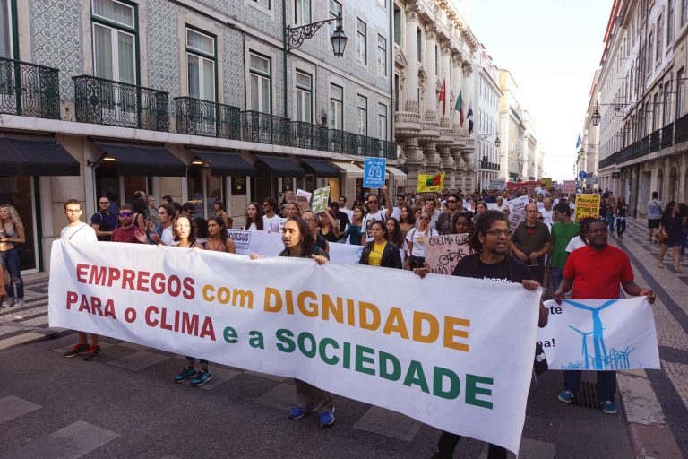Climate Jobs march