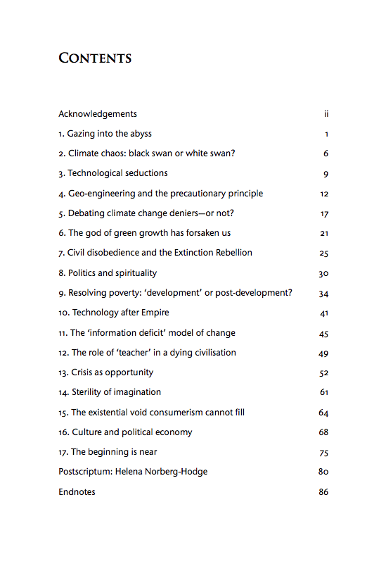 Table of Contents