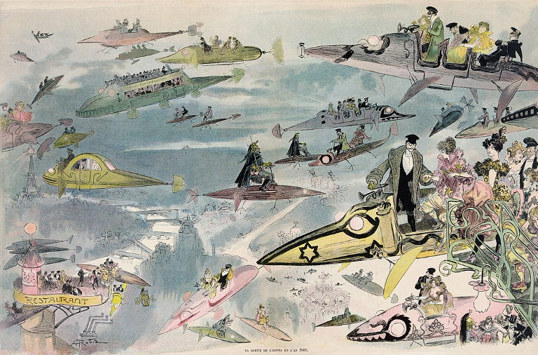 Steampunk future