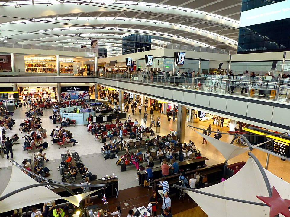 Terminal 5 at Heathrow airport