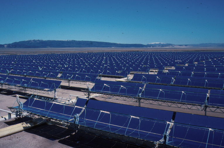 Concentrated solar power plant