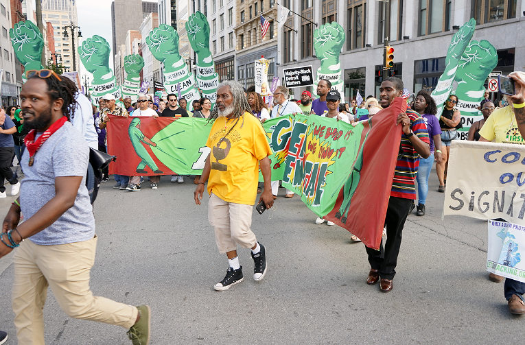 Detroit protest