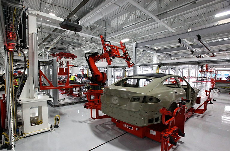 Tesla auto factories