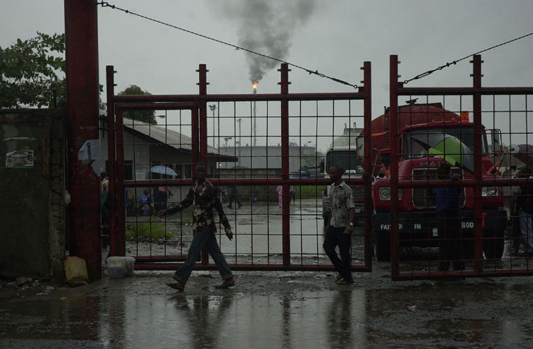 Nigerian oil refinery