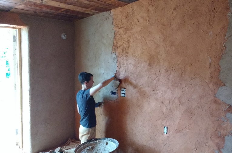 lime plastering