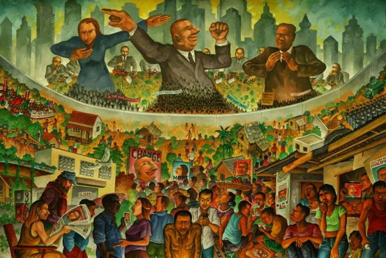 Right-wing populist faces