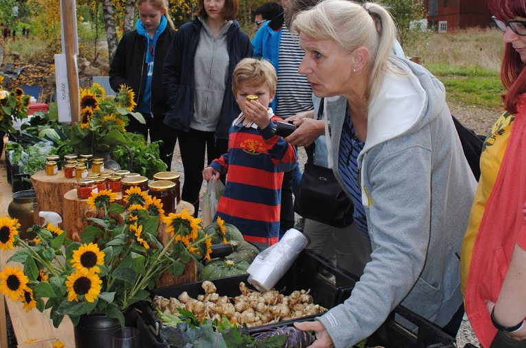 pop up market