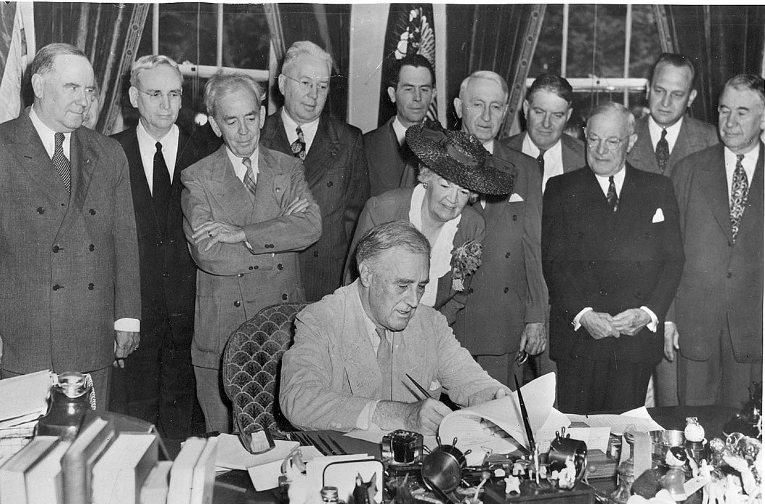 GI Bill of Rights signing