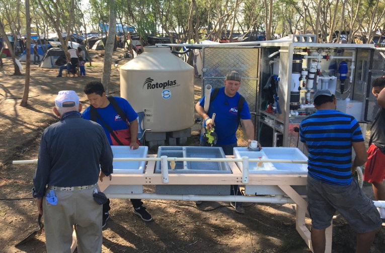 Matamoros refugee camp