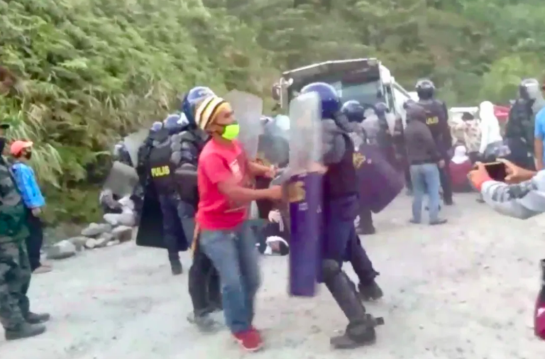 mining protest
