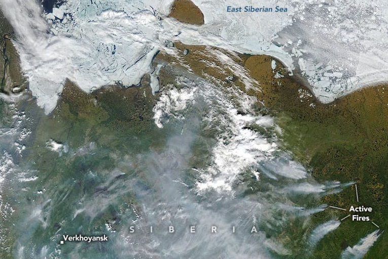 thinning Arctic ice