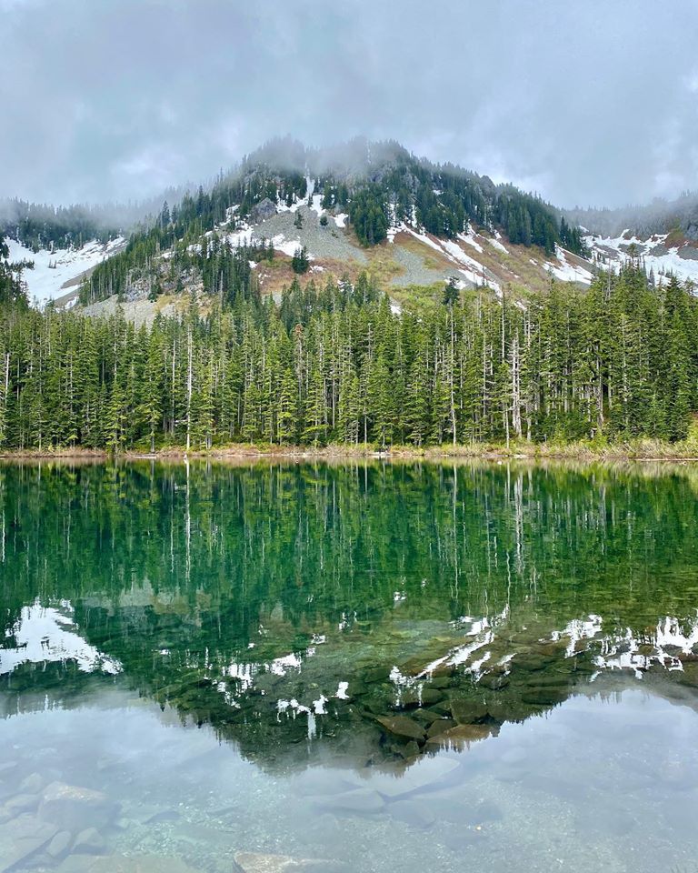 Misty reflection