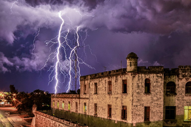 Storm and lighning