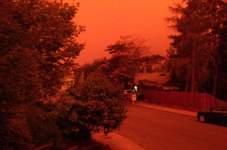 Oregon fire