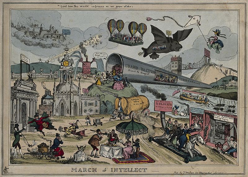 A futuristic vision (1829)
