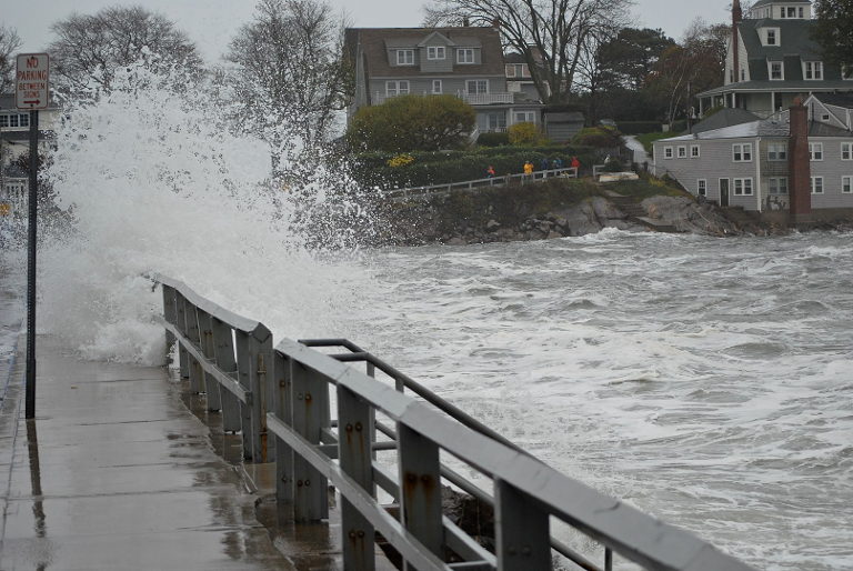 Flooding from Hurricane Sandy