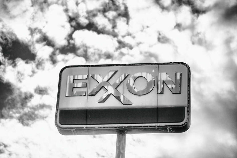 Exxon sign