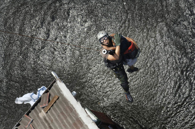 Hurricane Katrina rescue