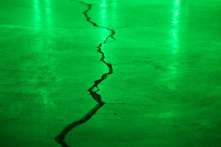 crack of light