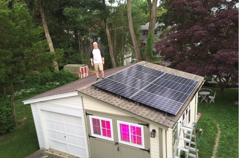 house with solar PV
