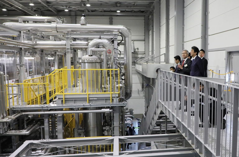 hydropgen plant