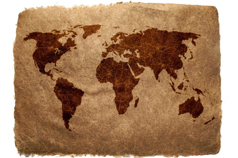 world map