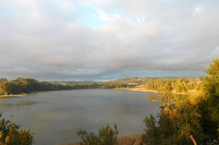 Lake Budi wetlands