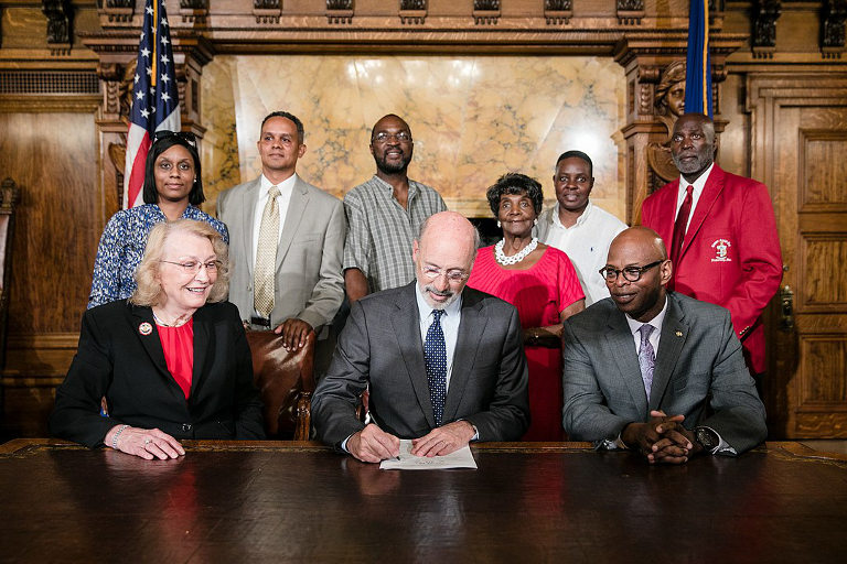 Juneteenth holiday signing Pennsylvania