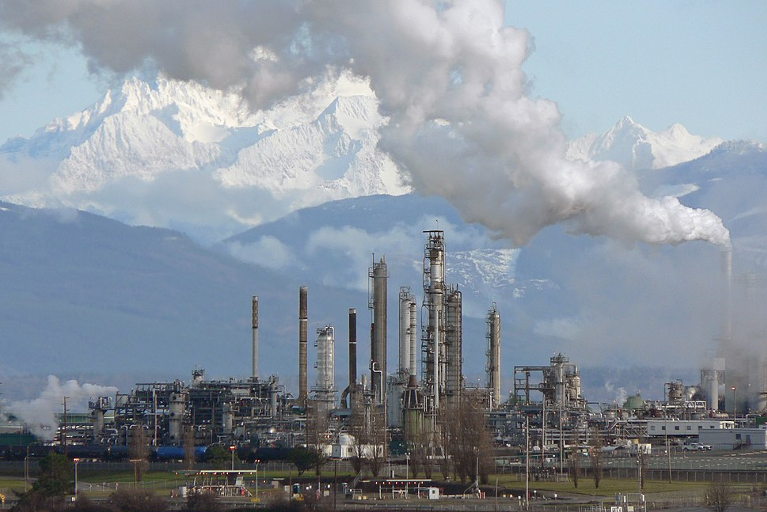 oil refinery