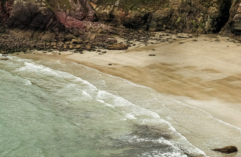 Welsh beach