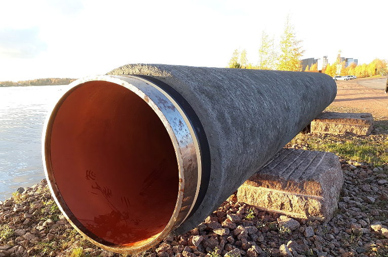 gas pipeline in Finland