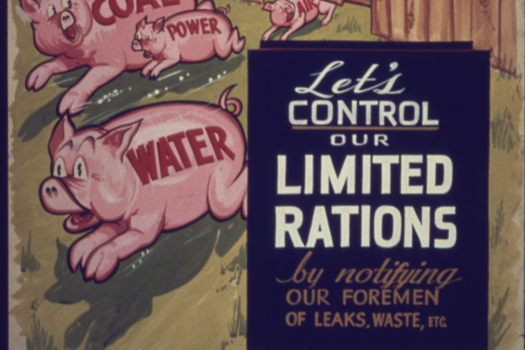 rationing poster