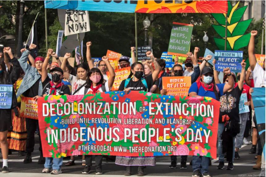 fossil fuel Washington DC protests