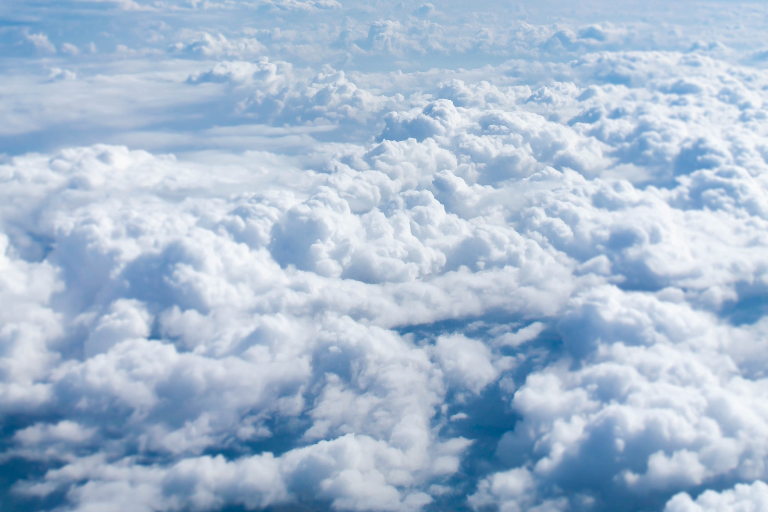 the sky