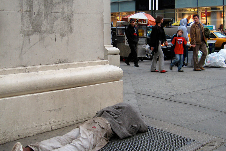 homeless person