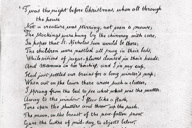 Twas the Night Before Christmas poem