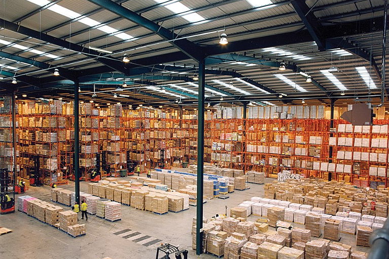 modern warehouse